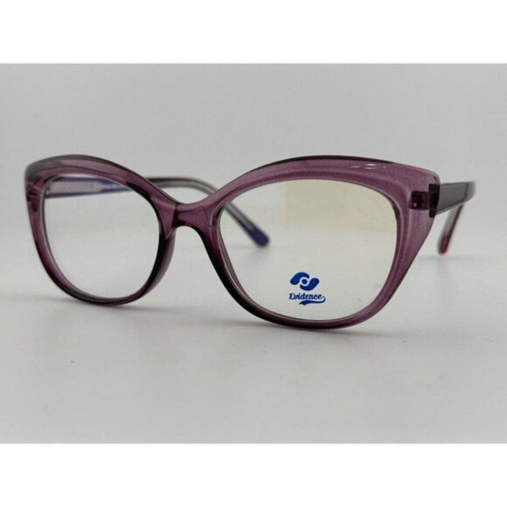 EVIDENCE - Purple Plastic Eyeglasses TR 90 YY8701 C6 50-18-146
